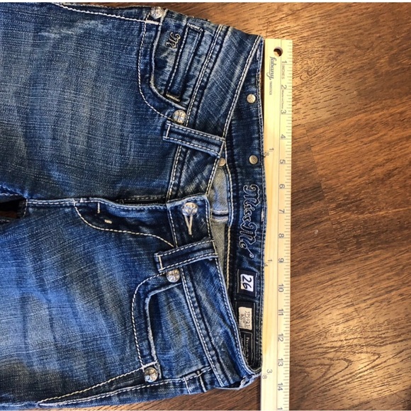 Miss me Jeans bootcut Medium wash 26x31 - Picture 7 of 8